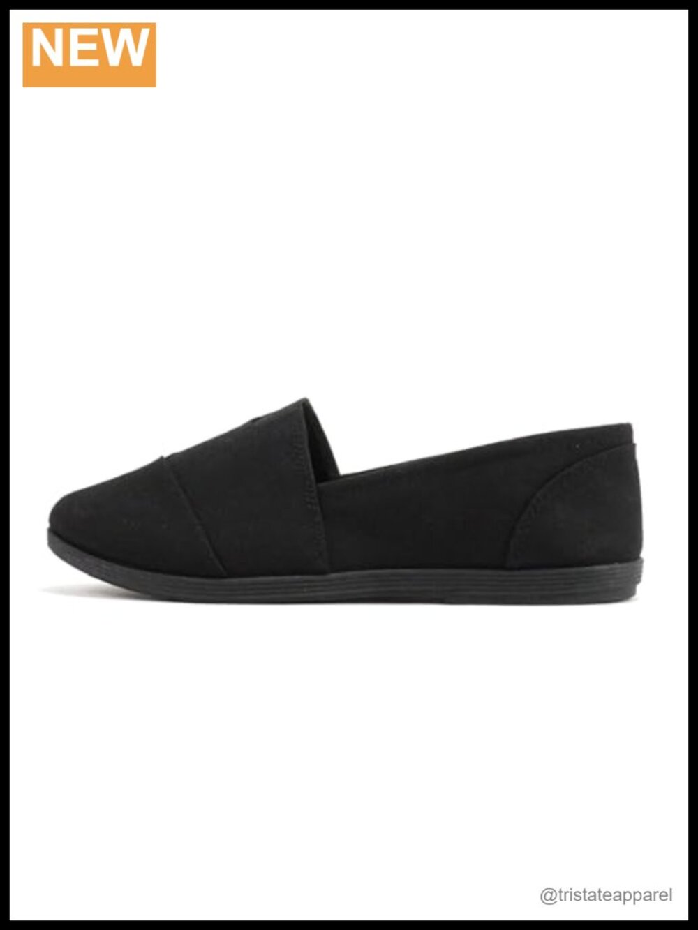 Linen Canvas Slip On Loafers with Memory Foam Gel Insole Flats